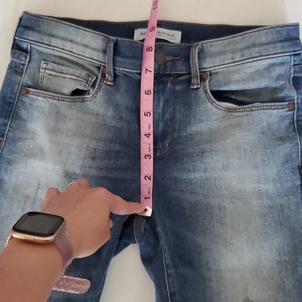 Banana Republic 26 Distressed Jeans - Picture 9 of 13